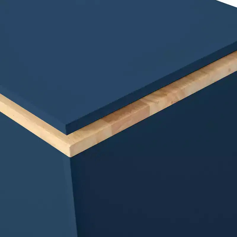 Îlot de cuisine roulant avec table extensible, lumières LED et prises de courant – 94,28 cm H x 42,97 cm L x 84,37 cm P