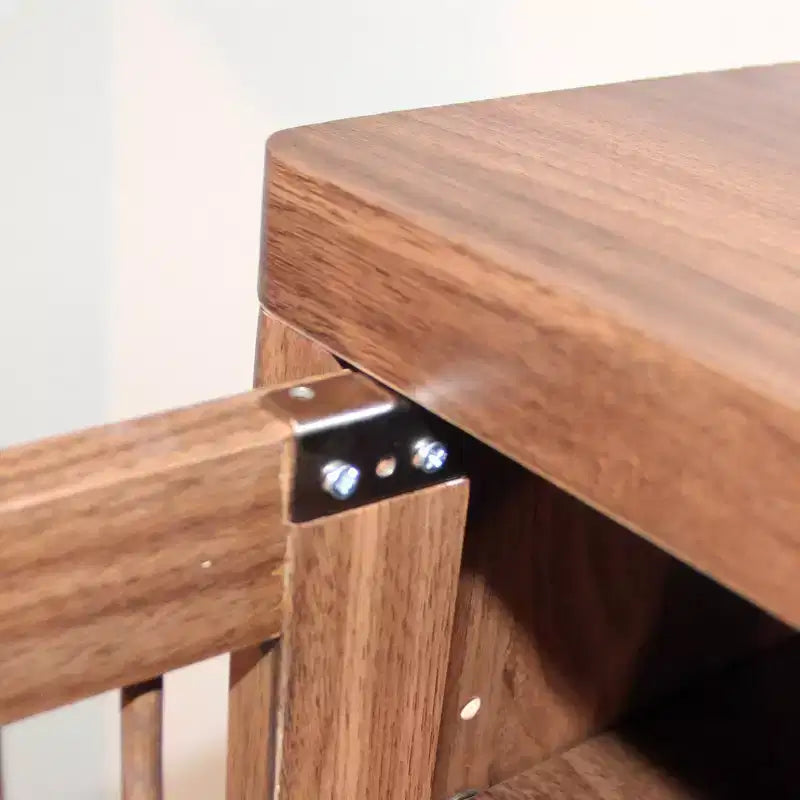Meuble à chaussures 6 niveaux avec portes persiennes et étagères réglables