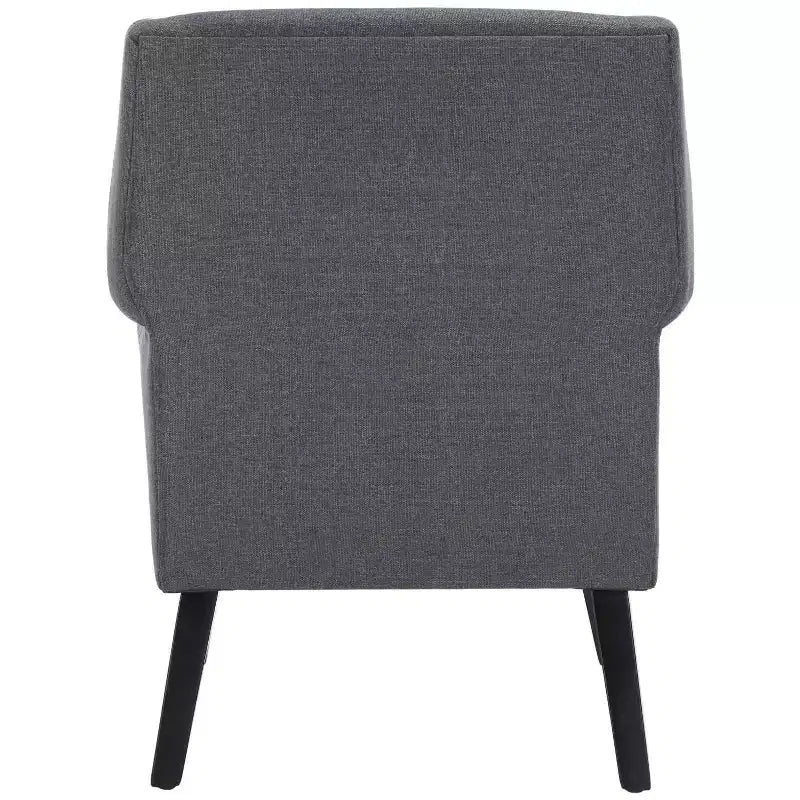 Fauteuil d'appoint rembourré avec cadre en bois – Assise 49 cm L x 52 cm P x 46,5 cm H, 125 kg