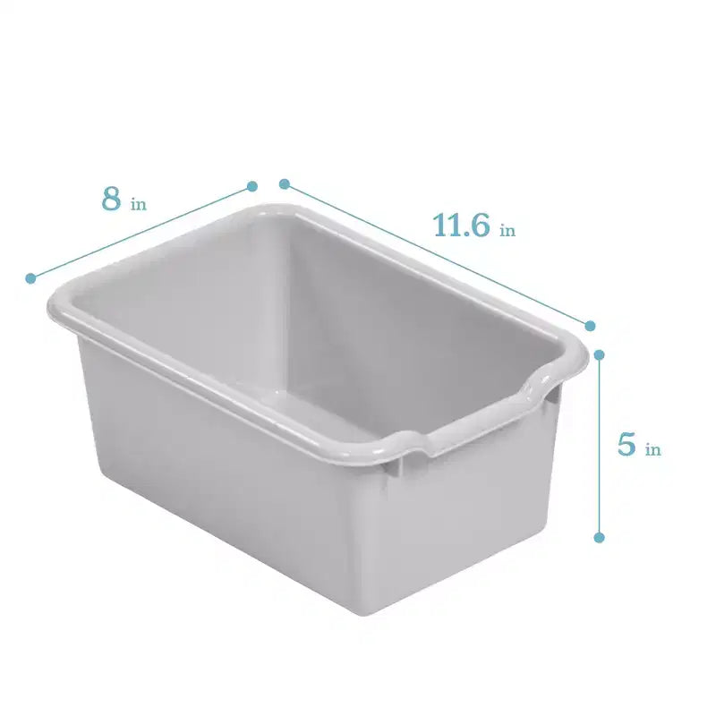 Meuble de rangement pour enfants à 15 casiers avec bacs à façade incurvée – 71 cm (l) x 33 cm (p) x 83,6 cm (H), Bouleau