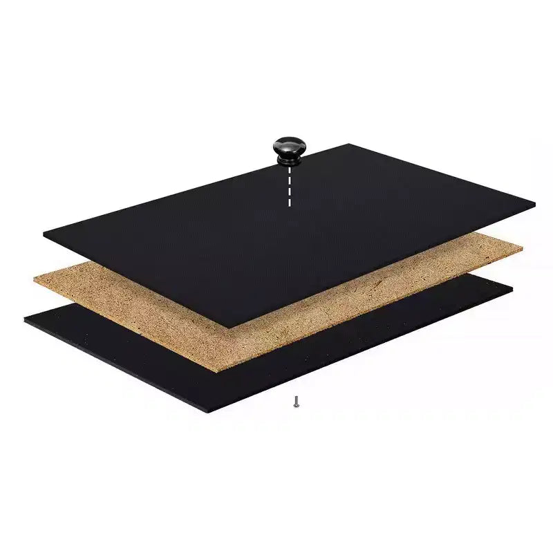 Commode de rangement en tissu à 7 tiroirs – 132 cm (H) x 50 cm (L) x 30 cm (P), cadre en acier